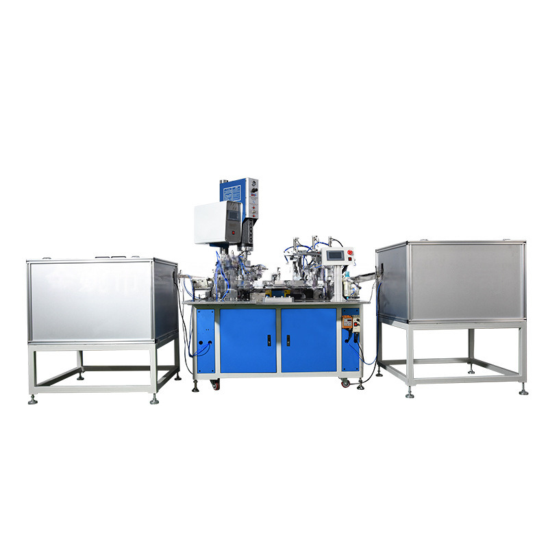 半自动充电座组装测试超声波组装机